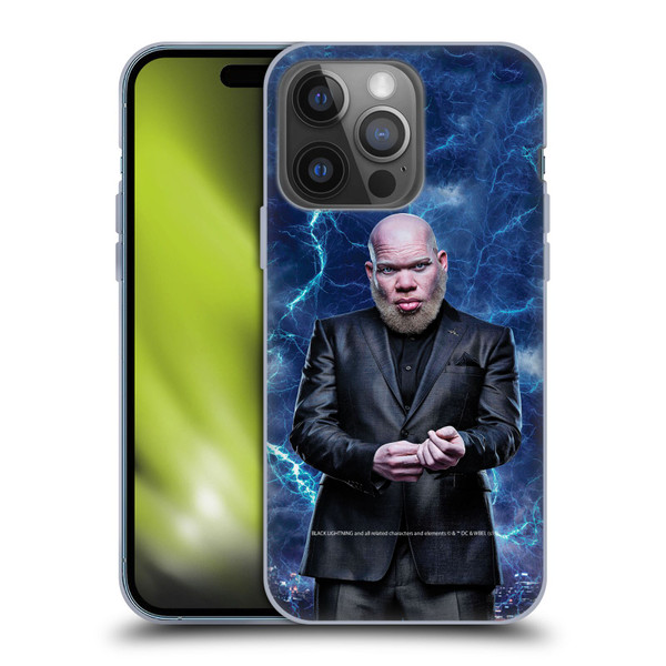 Black Lightning Characters Tobias Whale Soft Gel Case for Apple iPhone 14 Pro