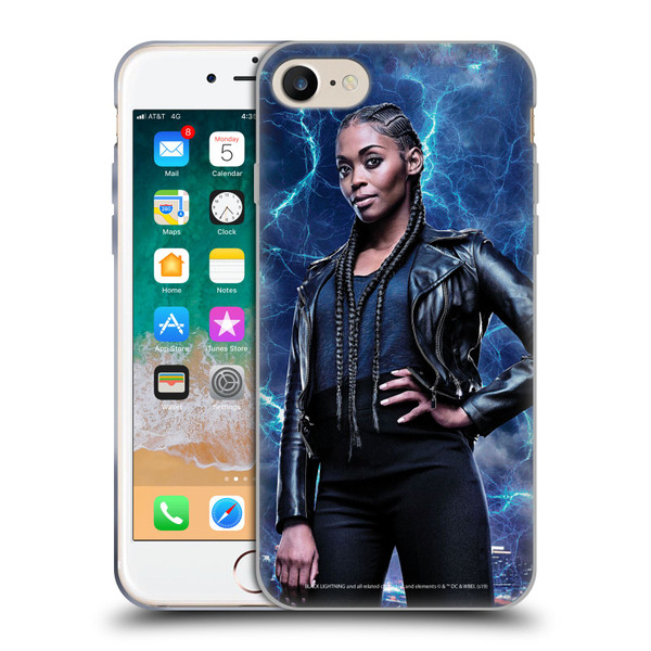 Black Lightning Characters Anissa Pierce Soft Gel Case for Apple iPhone 7 / 8 / SE 2020 & 2022