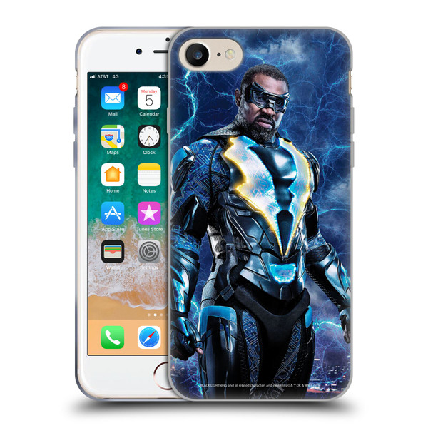 Black Lightning Characters Black Lightning Soft Gel Case for Apple iPhone 7 / 8 / SE 2020 & 2022