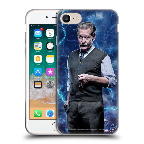 Black Lightning Characters Peter Gambi Soft Gel Case for Apple iPhone 7 / 8 / SE 2020 & 2022