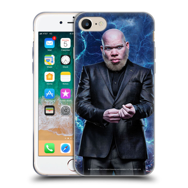 Black Lightning Characters Tobias Whale Soft Gel Case for Apple iPhone 7 / 8 / SE 2020 & 2022