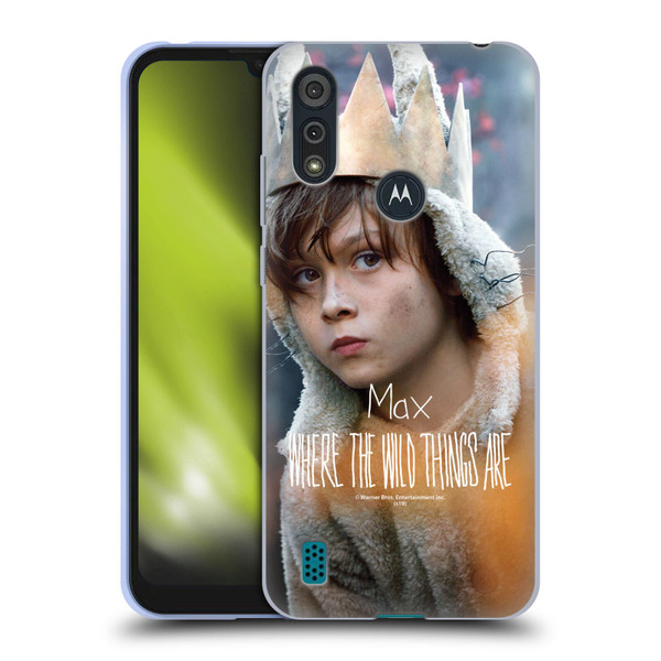 Where the Wild Things Are Movie Characters Max Soft Gel Case for Motorola Moto E6s (2020)