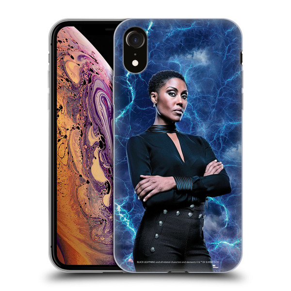 Black Lightning Characters Lynn Pierce Soft Gel Case for Apple iPhone XR