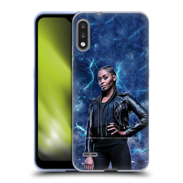 Black Lightning Characters Anissa Pierce Soft Gel Case for LG K22