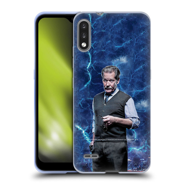 Black Lightning Characters Peter Gambi Soft Gel Case for LG K22