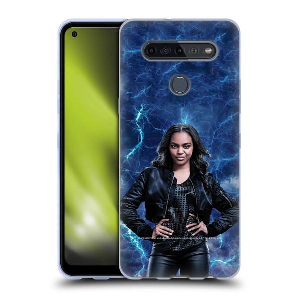 Black Lightning Characters Jennifer Pierce Soft Gel Case for LG K51S