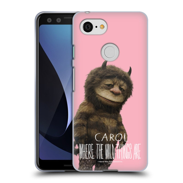 Where the Wild Things Are Movie Characters Carol Soft Gel Case for Google Pixel 3