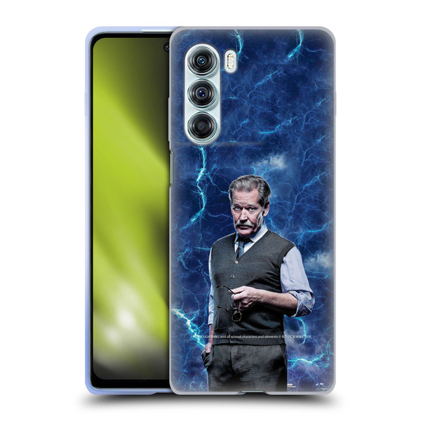 Black Lightning Characters Peter Gambi Soft Gel Case for Motorola Edge S30 / Moto G200 5G