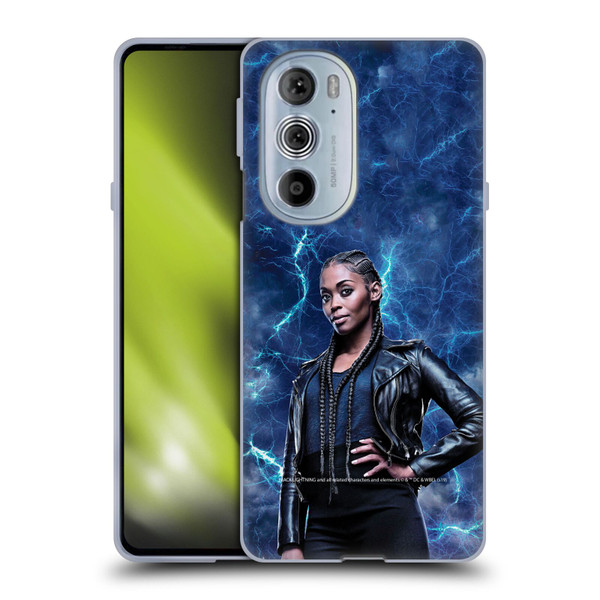 Black Lightning Characters Anissa Pierce Soft Gel Case for Motorola Edge X30