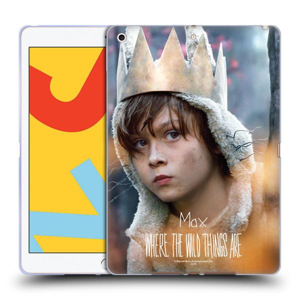 Where the Wild Things Are Movie Characters Max Soft Gel Case for Apple iPad 10.2 2019/2020/2021