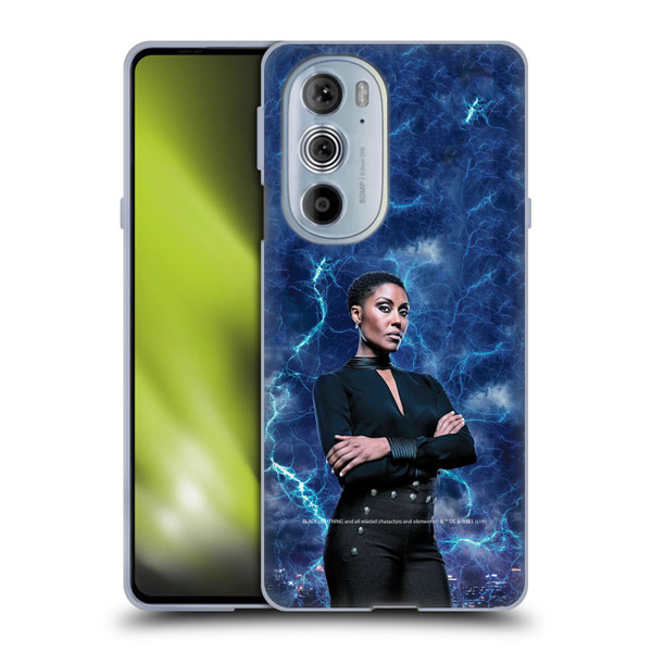 Black Lightning Characters Lynn Pierce Soft Gel Case for Motorola Edge X30