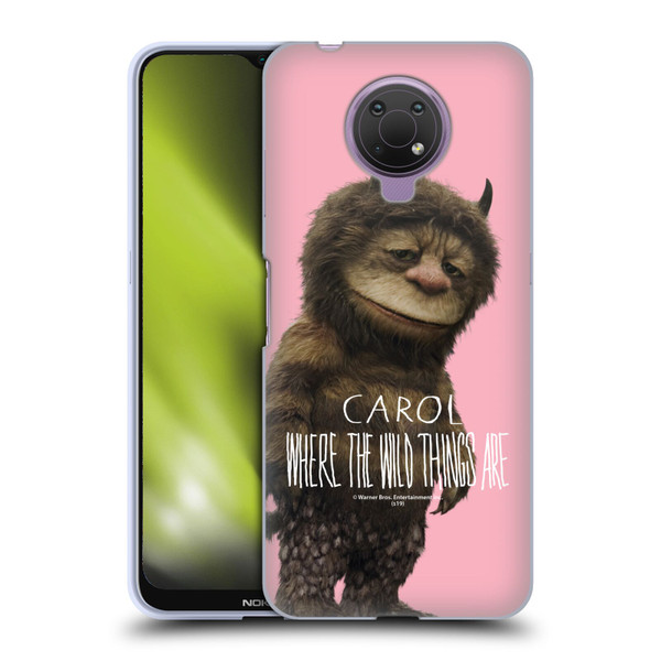 Where the Wild Things Are Movie Characters Carol Soft Gel Case for Nokia G10