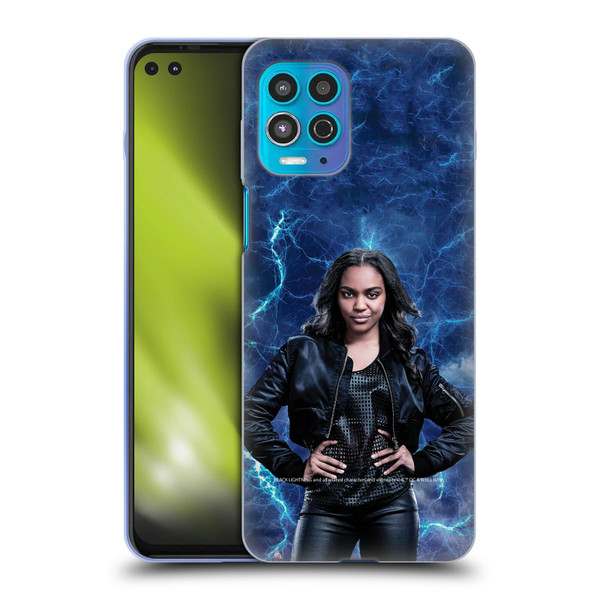 Black Lightning Characters Jennifer Pierce Soft Gel Case for Motorola Moto G100