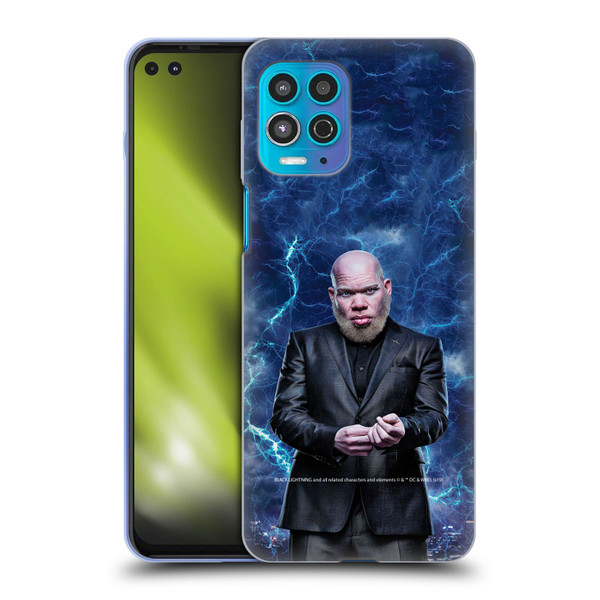 Black Lightning Characters Tobias Whale Soft Gel Case for Motorola Moto G100