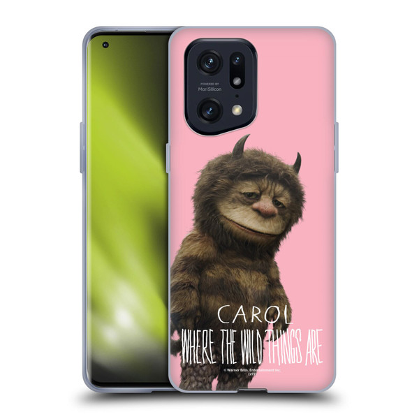 Where the Wild Things Are Movie Characters Carol Soft Gel Case for OPPO Find X5 Pro