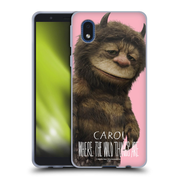 Where the Wild Things Are Movie Characters Carol Soft Gel Case for Samsung Galaxy A01 Core (2020)