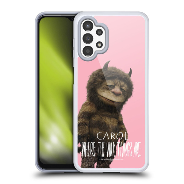 Where the Wild Things Are Movie Characters Carol Soft Gel Case for Samsung Galaxy A13 (2022)