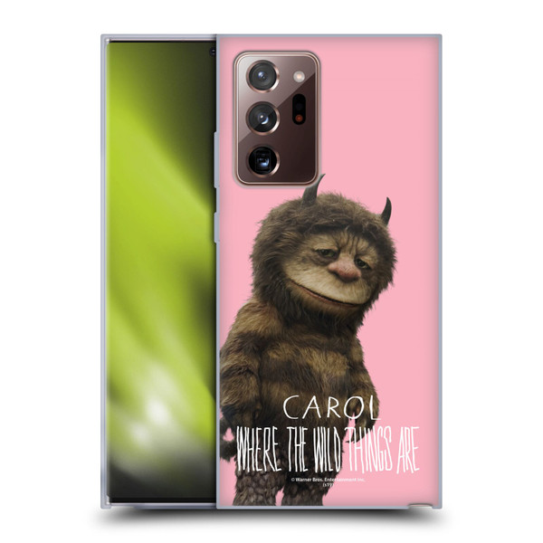 Where the Wild Things Are Movie Characters Carol Soft Gel Case for Samsung Galaxy Note20 Ultra / 5G