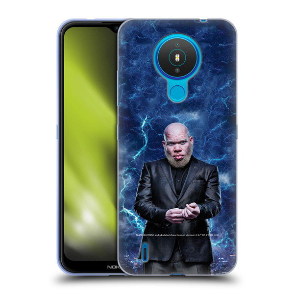 Black Lightning Characters Tobias Whale Soft Gel Case for Nokia 1.4