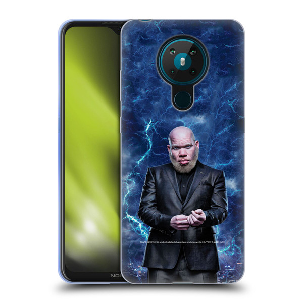 Black Lightning Characters Tobias Whale Soft Gel Case for Nokia 5.3