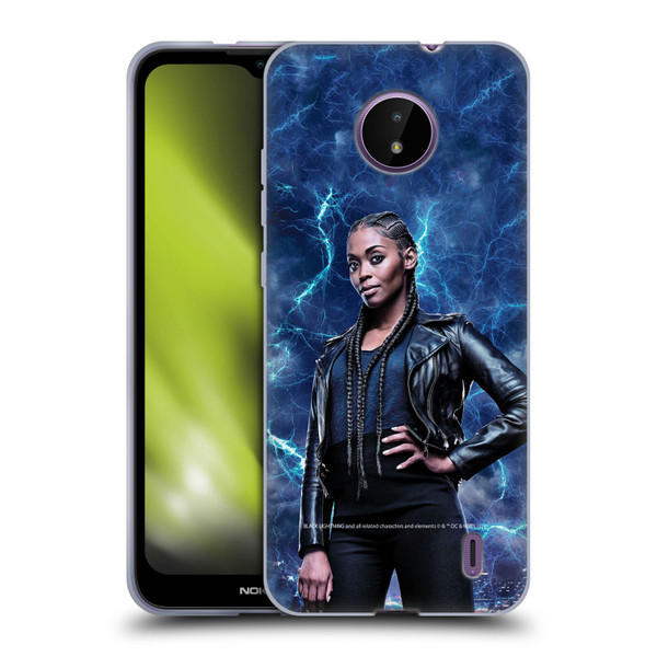 Black Lightning Characters Anissa Pierce Soft Gel Case for Nokia C10 / C20