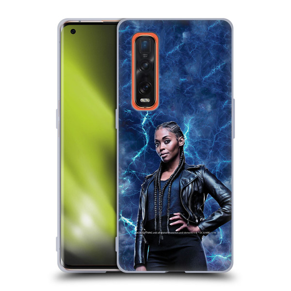 Black Lightning Characters Anissa Pierce Soft Gel Case for OPPO Find X2 Pro 5G