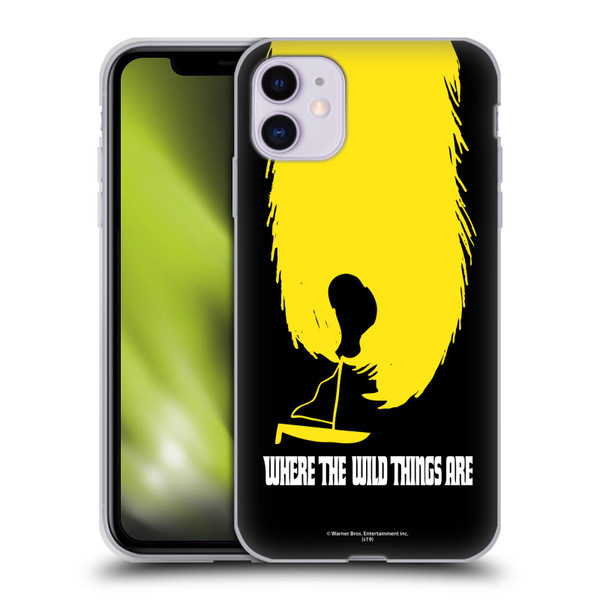 Where the Wild Things Are Movie Graphics Paw Soft Gel Case for Apple iPhone 11
