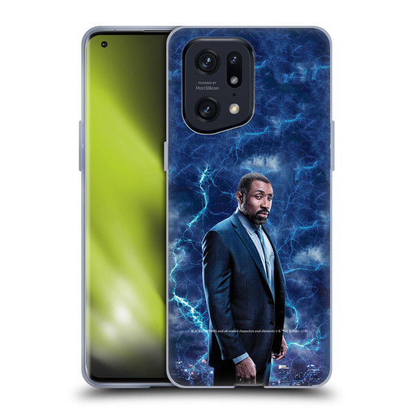 Black Lightning Characters Jefferson Pierce Soft Gel Case for OPPO Find X5 Pro