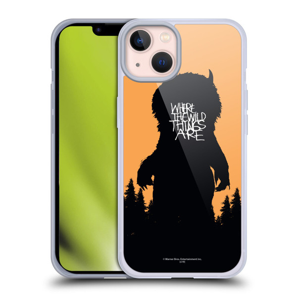 Where the Wild Things Are Movie Graphics Forest Soft Gel Case for Apple iPhone 13