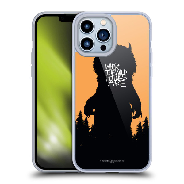 Where the Wild Things Are Movie Graphics Forest Soft Gel Case for Apple iPhone 13 Pro Max
