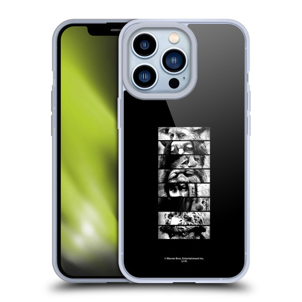 Where the Wild Things Are Movie Graphics Black And White Soft Gel Case for Apple iPhone 13 Pro