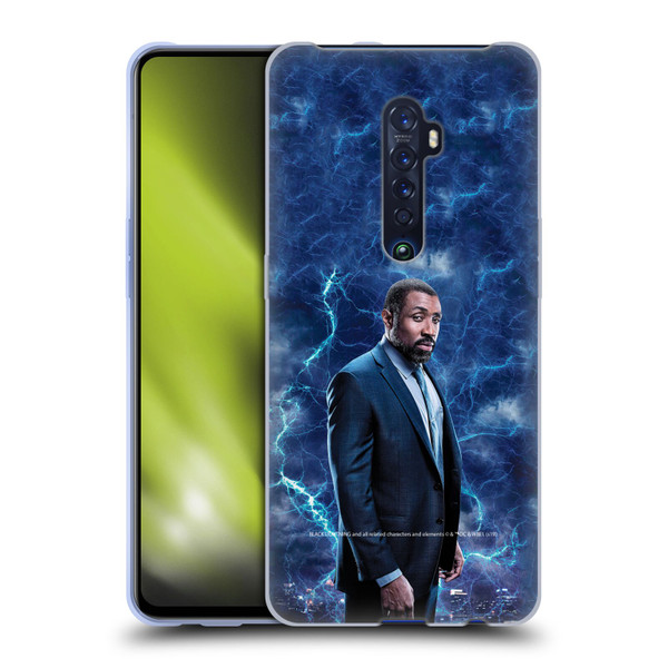Black Lightning Characters Jefferson Pierce Soft Gel Case for OPPO Reno 2