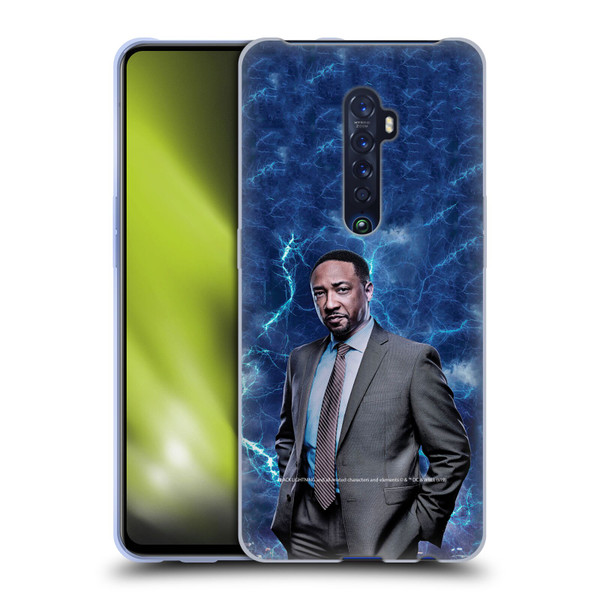 Black Lightning Characters William Henderson Soft Gel Case for OPPO Reno 2