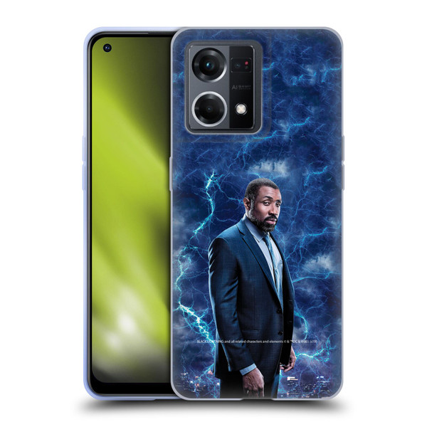 Black Lightning Characters Jefferson Pierce Soft Gel Case for OPPO Reno8 4G