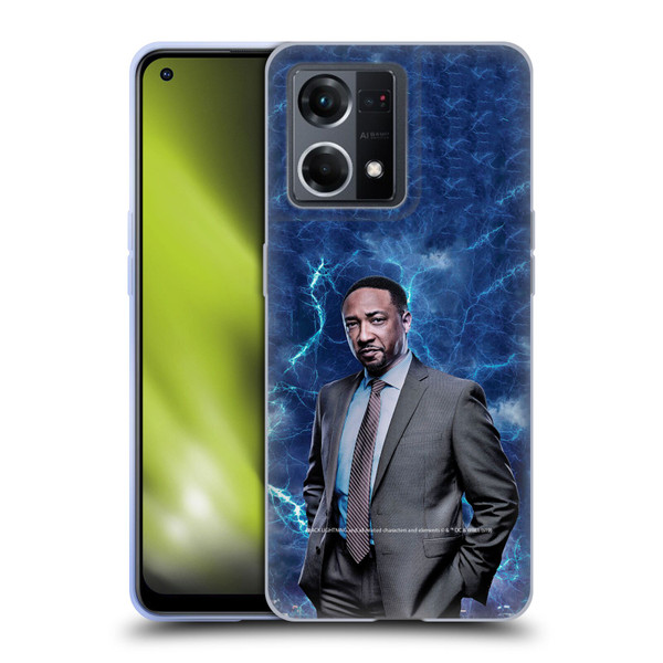 Black Lightning Characters William Henderson Soft Gel Case for OPPO Reno8 4G