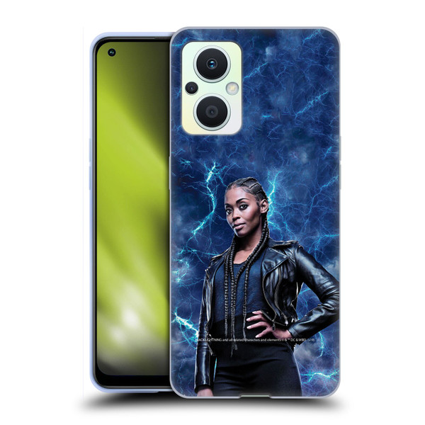 Black Lightning Characters Anissa Pierce Soft Gel Case for OPPO Reno8 Lite