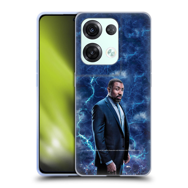 Black Lightning Characters Jefferson Pierce Soft Gel Case for OPPO Reno8 Pro