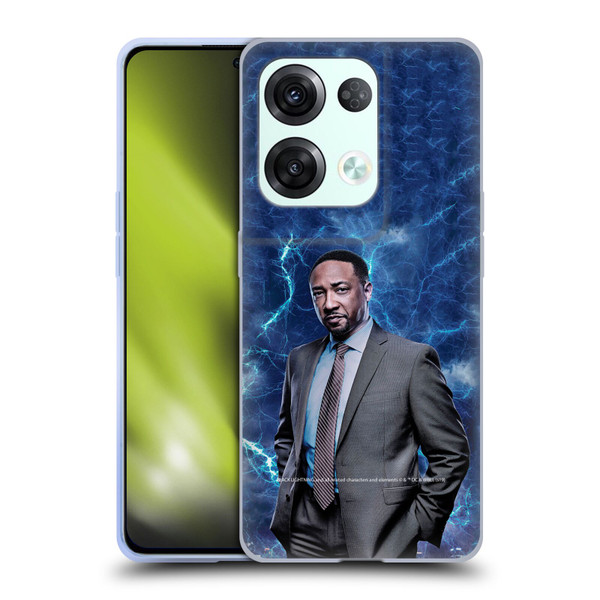 Black Lightning Characters William Henderson Soft Gel Case for OPPO Reno8 Pro