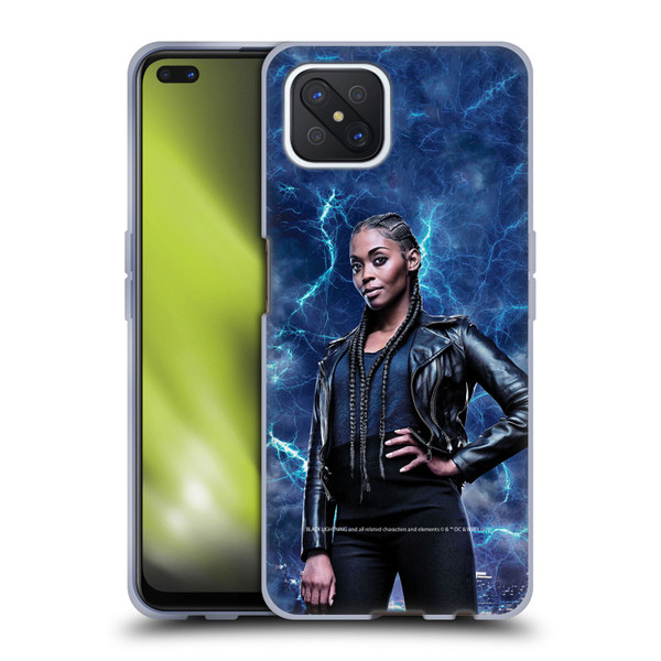 Black Lightning Characters Anissa Pierce Soft Gel Case for OPPO Reno4 Z 5G