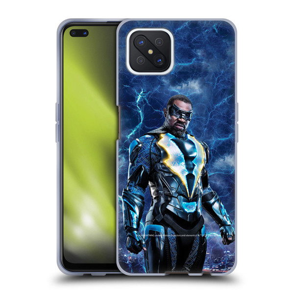 Black Lightning Characters Black Lightning Soft Gel Case for OPPO Reno4 Z 5G