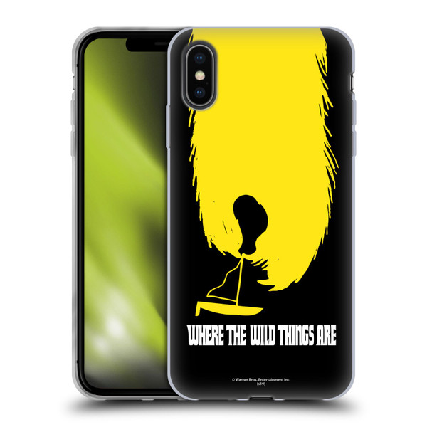 Where the Wild Things Are Movie Graphics Paw Soft Gel Case for Apple iPhone XS Max