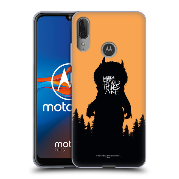 Where the Wild Things Are Movie Graphics Forest Soft Gel Case for Motorola Moto E6 Plus
