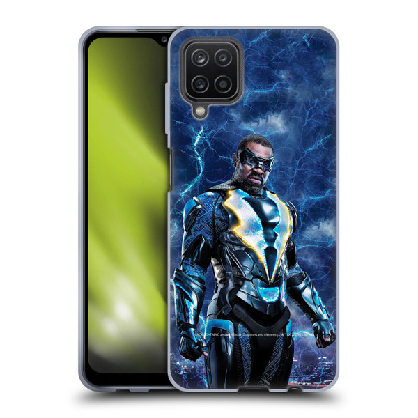 Black Lightning Characters Black Lightning Soft Gel Case for Samsung Galaxy A12 (2020)