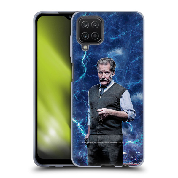 Black Lightning Characters Peter Gambi Soft Gel Case for Samsung Galaxy A12 (2020)