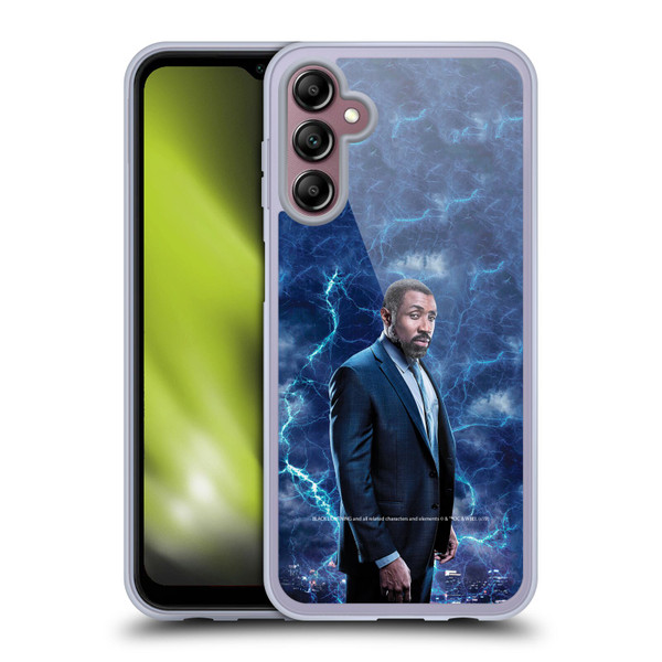 Black Lightning Characters Jefferson Pierce Soft Gel Case for Samsung Galaxy A14 5G