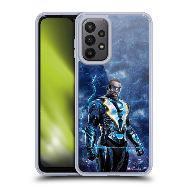 Black Lightning Characters Black Lightning Soft Gel Case for Samsung Galaxy A23 / 5G (2022)