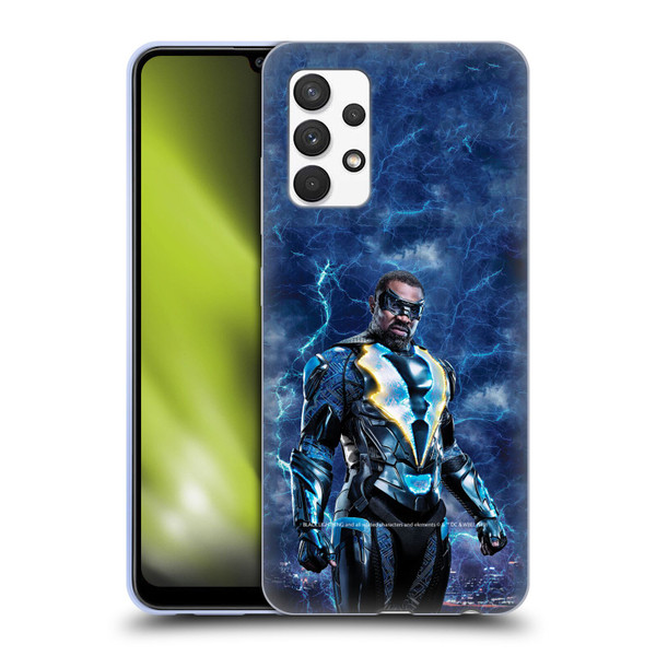 Black Lightning Characters Black Lightning Soft Gel Case for Samsung Galaxy A32 (2021)