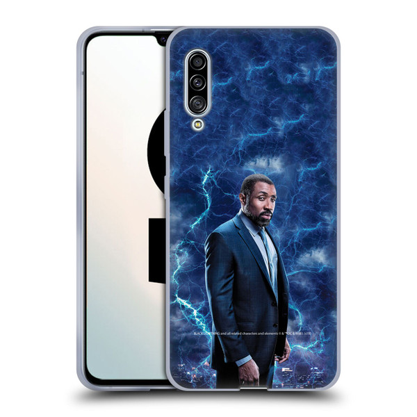 Black Lightning Characters Jefferson Pierce Soft Gel Case for Samsung Galaxy A90 5G (2019)