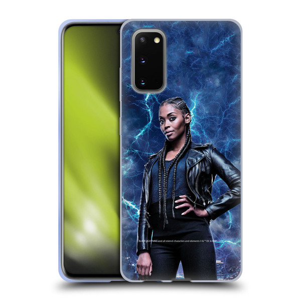 Black Lightning Characters Anissa Pierce Soft Gel Case for Samsung Galaxy S20 / S20 5G