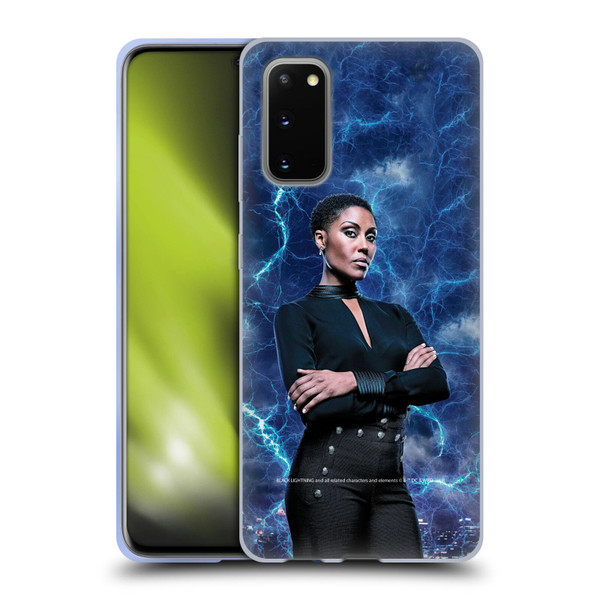 Black Lightning Characters Lynn Pierce Soft Gel Case for Samsung Galaxy S20 / S20 5G